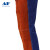 友盟（AP）AP-6062皮配蓝色阻燃背布焊裤 咖啡色 M码