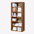 威赛星 年货书柜 简易书柜书架北欧风落地置物架 学生创意小组合柜家用 金丝橡木色(60*24*158)