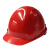 君御 安全帽防砸 防冲击透气 红色ABS 新国标工地施工安全帽