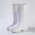耐磨高筒棉靴白色靴 耐油耐酸厂厨房保暖雨靴EVA胶鞋 白色 EVA（加棉）高帮 40