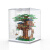 墨申亚克力展示盒LEGO树屋21318乐高积木模型收纳盒透明防尘罩 唯美秋天 底座加高款+彩绘草坪+ 展示盒 不含玩具(3mm加厚材料)