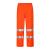 海斯迪克 雨衣雨裤套装 加厚牛津布反光雨衣 橘色2XL 