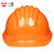 LISM印字  安全帽工地男国标加厚建筑工程电力头盔定制logo印字 黄色 五筋反光条ABS
