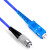 LHG 铠装光纤跳线 LC-LC 单模双芯 蓝色 30m LC/LC