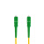 蓝邮 光纤到户广电级SC光纤跳线 CATV尾纤跳纤单模单芯 SC/APC-SC/APC-3M