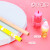 卡通透明铅笔盖笔帽笔套铅笔帽日本创意冰淇淋玻璃杯扭蛋机水杯可爱小学生少女心笔帽造型铅笔套 10号（3枚）