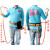 安全带腰配件 欧式腰带保险带高空作业工地施工 单腰式安全带 3米大钩（国标有）