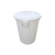 月桐（yuetong）CYT-DT2塑料大圆桶上口径45cm 下口径37cm 高度52cm 白色60L 