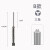 适用潜力创新飞天螺丝刀批批头配件0.8五星1.2十字T2梅花十字 B款Y 三角批头/不含柄