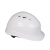 代尔塔/DELTAPLUS 102012 PP有孔白色安全帽1顶+1个logo双色单处印制 不含车贴编码建筑工地施工头盔企业定制