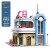 宇星模王加州餐厅街景系列灯光版小颗粒拼装积木兼容乐玩具高礼物 天空之城灯光版16015