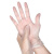 劳博士 LABORS 一次性手套 透明触屏 无粉纹身劳保电子清洁工作 透明 M码 50双/包