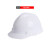安全帽工地国标施工玻钢加厚V型透气ABS高强度帽子监理领导男女 白色【V型PE款】