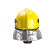 沱雨（TUOYU）消防头盔 30*24*18cm 含加长阻燃披肩（企业定制）