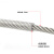 定制304不锈钢包胶钢丝绳搭棚绳柔软包皮钢丝绳1mm/2mm/4mm/8mm/1 外径1.2mm