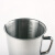 实验室用 不锈钢量杯带刻度大容量咖啡拉花杯缸大杯子直筒杯 带柄 2000ml