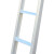 兴航发 XHF-LKBD12 铝合金宽邦单直梯子 1.2米加厚铝合金单梯1米-4米可选择承重100KG加宽踏板便携铝工程梯