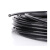 丰稚 304不锈钢绳 包胶不锈钢丝绳  黑色包塑包胶钢丝绳 单位/米 黑色包塑1mm（7*7） 