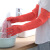 洗菜卫浴打扫厨房家务洗碗洗衣防水防滑耐磨耐用加长加厚方便便携 45cm加绒(L码)