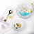 煜乾碟子日式水晶玻璃不规则沙拉盘水果甜点盘寿司碟子家用长方形 9英寸-长方形冰露盘