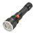 谋福（CNMF）铁路信号灯  led带磁铁强光USB充电灯(红白黄三光源手电筒含充电线+一节18650电池)