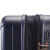 HORIZON纯PC大容量旅行箱可扩展加厚行李箱男行李箱女防爆拉链箱 黑灰色 20英寸可扩展