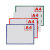 冰禹 BYaf-605 磁性文件保护套 透明PVC卡片袋 设备操作流程卡套（10个）A4 黄色