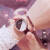日韩引流款闺蜜女生手表简约小清新百搭时尚个性大气女学生手表 粉色表带