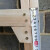PYKR 实木人字梯 双侧梯简易装修木头实木工程水电工地木梯  1.65米五步（加厚款木料3*5）
