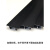 勋狸粑悬浮吊顶型材阴影缝工艺槽t型收口条铝合金石膏板收边条U形凹槽 TT20砂纹黑色(9.5mm石膏板)3米