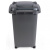 海斯迪克 HZL-96 户外垃圾桶 大号加厚环卫物业小区室外环保分类塑料带盖医疗垃圾桶箱 灰色50L(不带轮)
