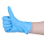 君御 SF7503一次性丁腈抛弃式手套加厚型（4.5g）蓝色100只/盒 L 