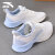 安踏（ANTA）女鞋子运动鞋休闲鞋户外鞋包女士品牌2024夏夏季透气旅游鞋跑步鞋 象牙白/蓝 36