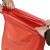 威厉固得 红色编织袋 蛇皮袋打包袋物流包装袋防汛沙袋 红色50*80cm 50只装