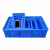 稳斯坦 WST074 加厚塑料周转箱 零件元件物流收纳箱物料工具盒 02箱#205*145*60