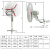 链工 防爆电风扇500落地款220V 工业壁扇防爆壁式散热摇头扇电风扇强力防爆风扇
