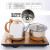梦州茶盘一体式全自动茶具套装功夫自动上水电水壶烧水喝茶茶台茶桌 紫砂壶红色