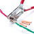 紫铜GT通孔型铜连接管直通管接头铜管鼻套管电线电缆中间对接端子 GT-16