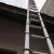 适用收缩8米伸缩梯定制梯子7米升降梯铝合金直梯登高梯工程梯单面 单面8米