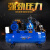 千石上海空压机皮带式高压汽修真石漆气泵喷漆冲气泵打气泵 0.36-8【单相电】