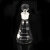 京功 实验室碘量瓶磨口广口锥形瓶塞具塞三角烧瓶碘量瓶定碘烧瓶 100ml具塞