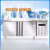 先明(超低温冷冻180*60*80cm)平冷柜冷藏工作台冷冻柜保鲜案板式厨房冰柜操作台奶茶店剪板C610