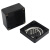 黑色防水接线盒abs塑料仪表外壳室外监控穿线密封PCB电池防水盒 RYD-F2063*58*35mm