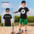 匡威（Converse）儿童男童短袖t恤夏季新款纯棉打底衫小女孩半袖套头上衣儿童半袖 纯白色-中性 104-110cm(5)