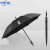 中环力安 A款长柄10骨常规黑色 雨伞定制logo可印广告图案大号长柄商务礼品伞 ZHLA-8066