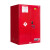 奕多美 GA双锁PP内衬防爆柜耐酸耐腐蚀试剂柜危化品安全柜 90加仑（红色）YDM-HXP-GAP