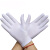 者也 10双装礼仪手套氨纶白色高弹护肤夏季薄手套 表演庆典 大码