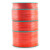 伊莱科气动软管耐油耐压PU气管空压机适用机械制造自动化设备用软管 红色16*12mm/100M 整卷 ET700219
