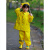 幼儿园男女儿童套装雨衣背带雨裤连体安吉游戏服两用款防水全身 901天蓝色(背带裤+上衣) XL