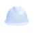 巨宝峰 安全帽 新国标ABS 加厚防砸 工业头盔电力工程工地建筑施工抗冲击  V型ABS白色